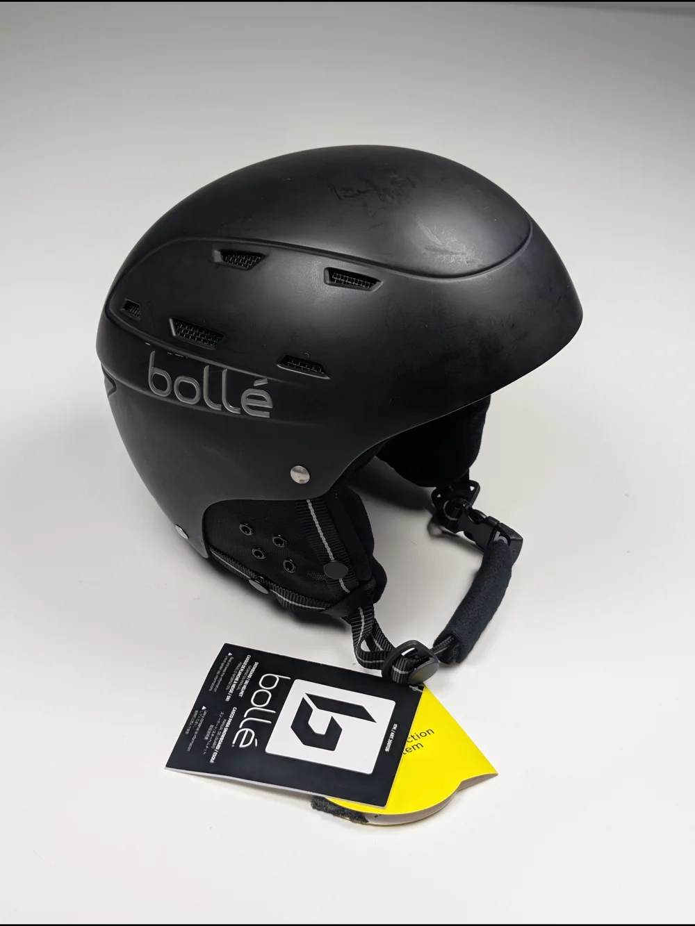 Bollé Junior T2X MIPS Ski Snowboard Helmet Black Matte 51-55cm NWT